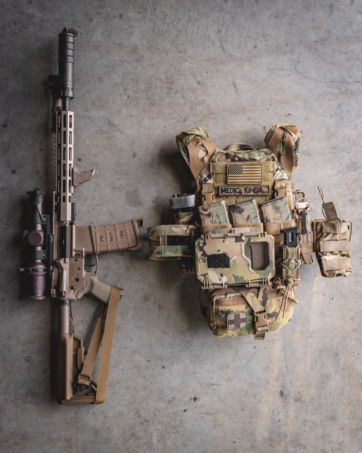 Equipment and optics